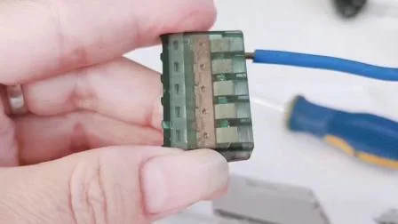 Connecteur rapide de fil pour LED, connecteur de fil enfichable, bornes à connexion rapide
